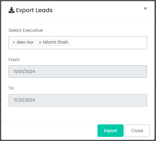 Import Export Options
